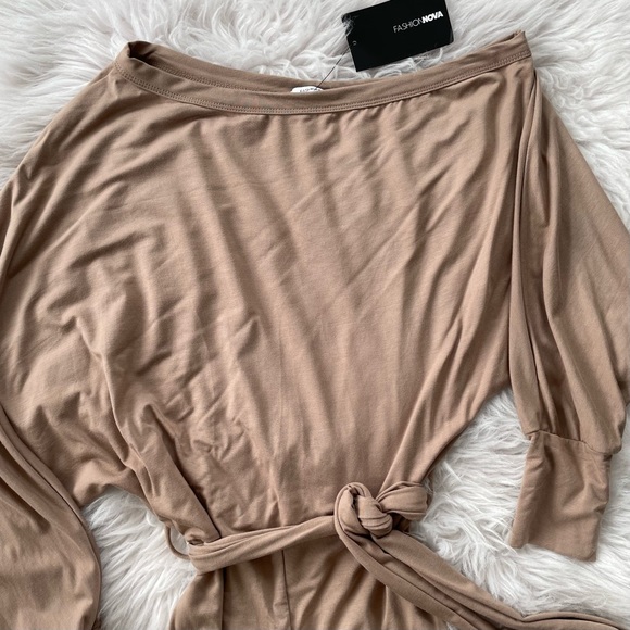 Fashion Nova Down For Some Loungin’ Shorty Romper - Picture 7 of 8